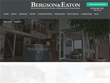 Tablet Screenshot of bergsonandeaton.com